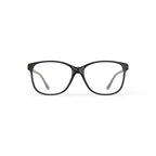 Women's WOP67 Square Prescription Eyeglasses with Case, Brown