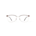 Women's WM402155-1 Browline Prescription Eyeglasses with Case, Gold