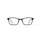 Women's Emma Rectangular Prescription Eyeglasses with Case, Black