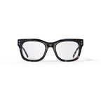 Reverb Women's RVLO6025 Prescription Eyeglasses with Case, Blue Tortoise
