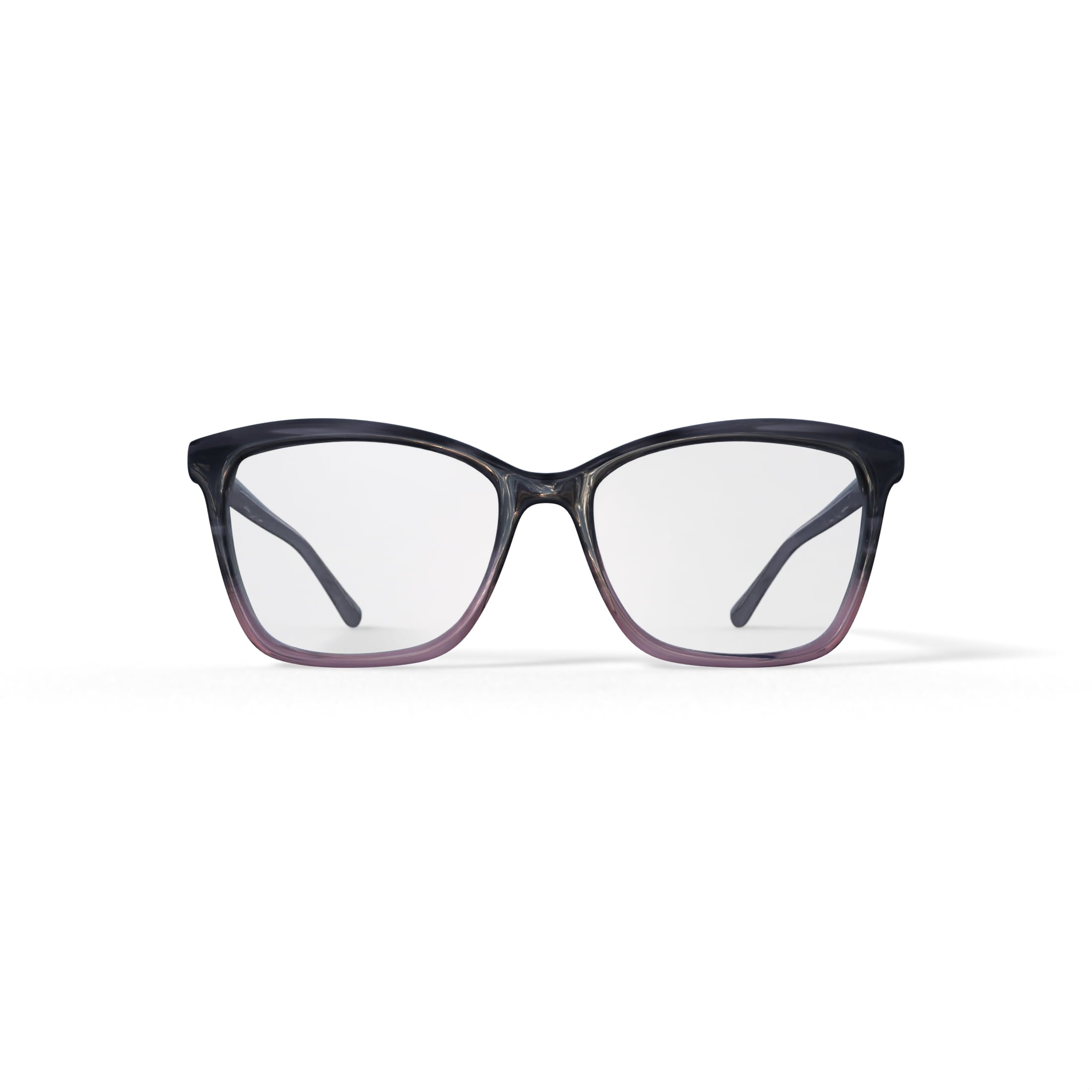 Women's Lexi Rectangular Prescription Eyeglasses with Case, Brown