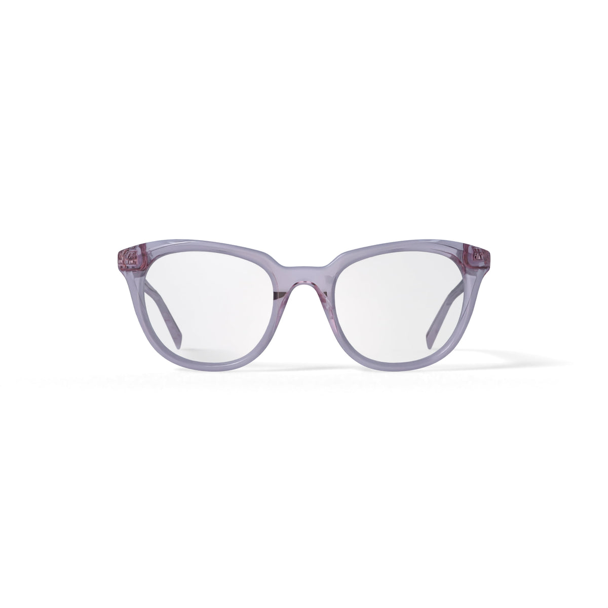 Women's Lucia Square Prescription Eyeglasses with Case, Pink Crystal