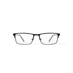 Men's W150 Browline Prescription Eyeglasses with Case, Black