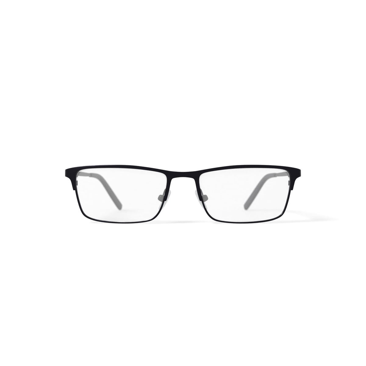 Men's W150 Browline Prescription Eyeglasses with Case, Black