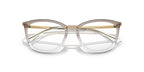 Vogue Women's VO5276 53mm Propionate Eyeglasses Brown/Crystal with Case & Cloth