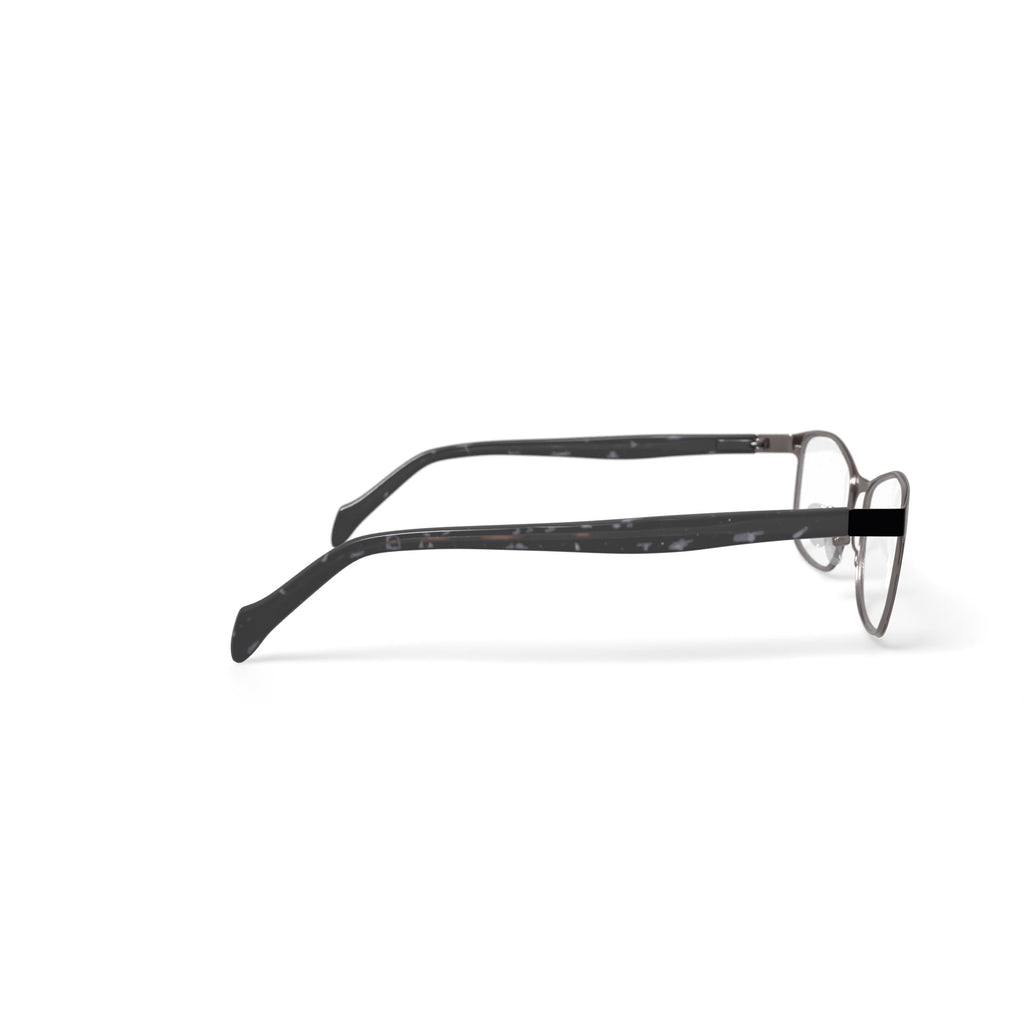 Women's Emma Rectangular Prescription Eyeglasses with Case, Black