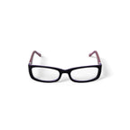 Baby Phat Women's BV227 Rectangular Prescription Eyeglasses with Case, Purple