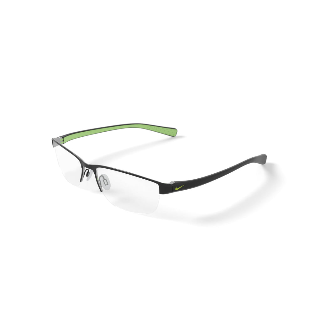 Men's 8098G Prescription Eyeglasses with Case, Black