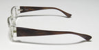 NEW VERA WANG V160 WOMENS/LADIES DESIGNER FULL-RIM CRYSTAL / BROWN GORGEOUS PLASTIC ARMS IN STYLE FRAME DEMO LENSES 50-17-130 EYEGLASSES/EYE GLASSES