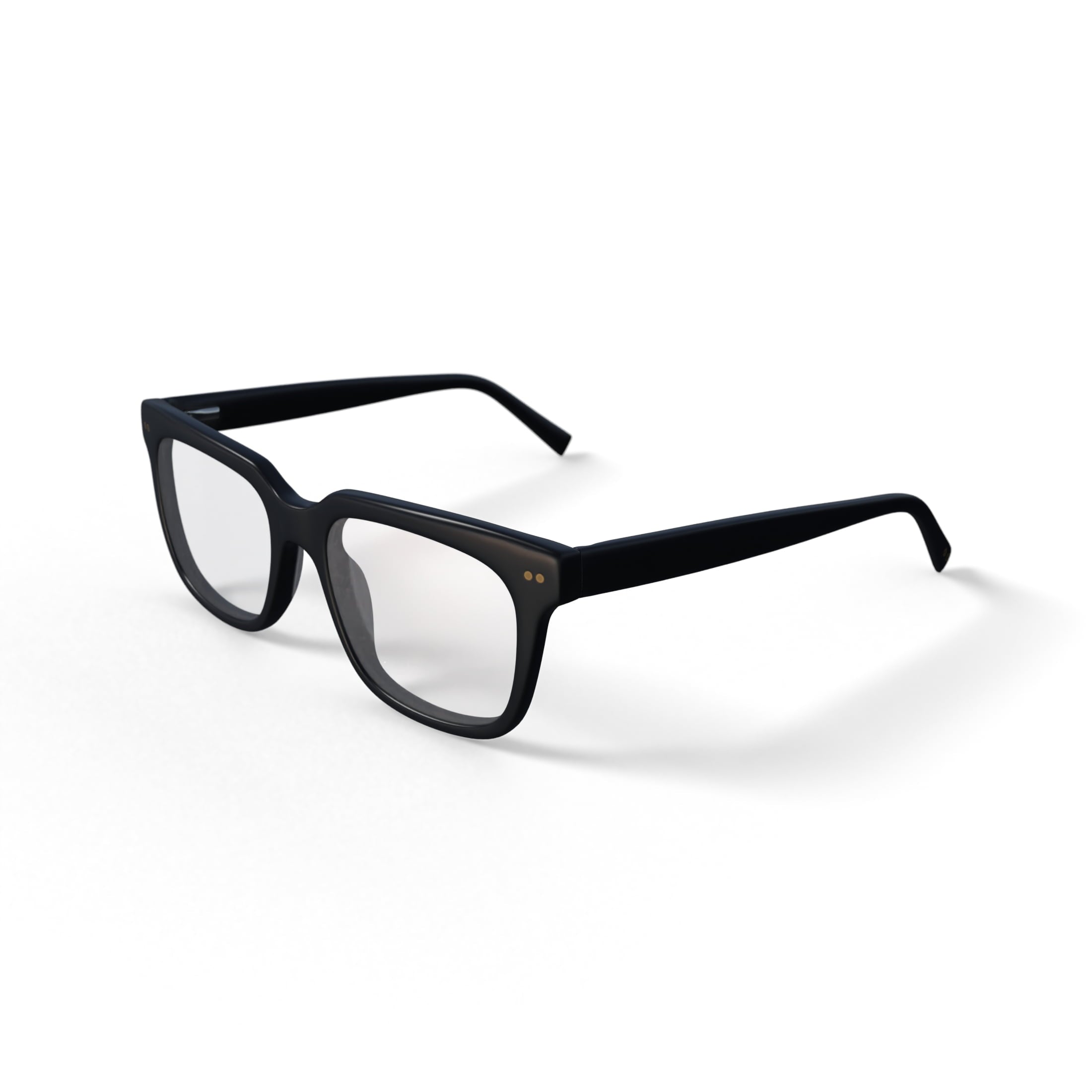 Reverb Men's RVMO5144 Prescription Eyeglasses with Case, Black