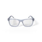 Men's Crosby Rectangular Prescription Eyeglasses with Case, Crystal