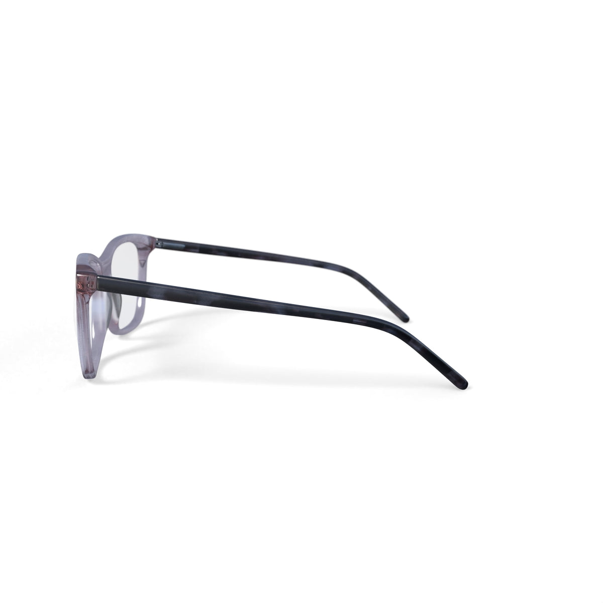 Women's Makena Rectangular Prescription Eyeglasses with Case, Nude
