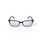 Women's Kollie Square Prescription Eyeglasses with Case, Purple