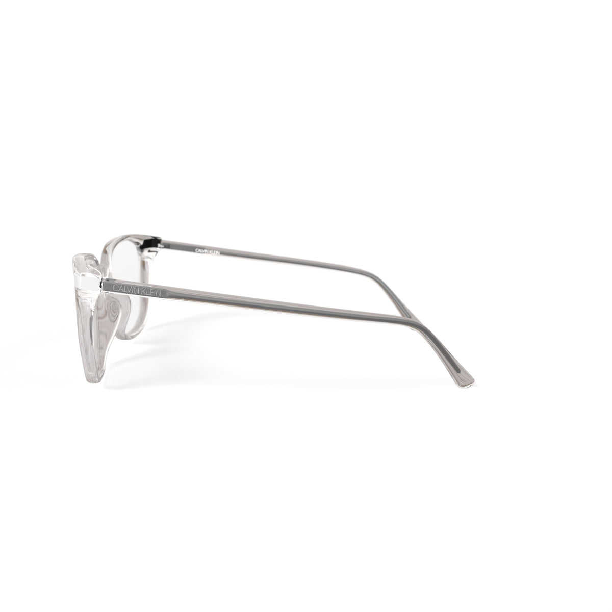 Men's CK19530G Prescription Eyeglasses with Case, Crystal