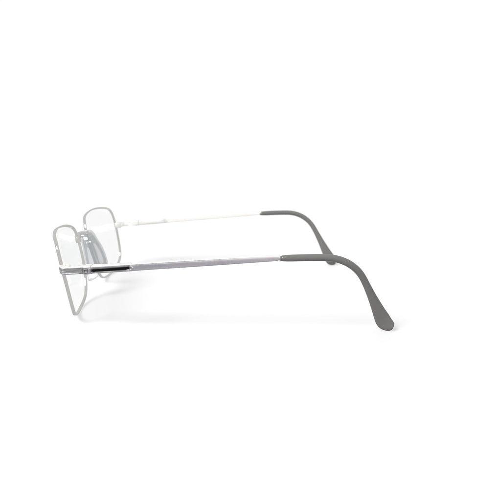Men's STXL17 Square Prescription Eyeglasses with Case, Gunmetal