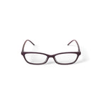 Women's DK5006 Prescription Eyeglasses with Case, Burgundy