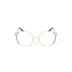 Flower Women's FLR6057 Cosmos Prescription Eyeglasses with Case, Rose Gold