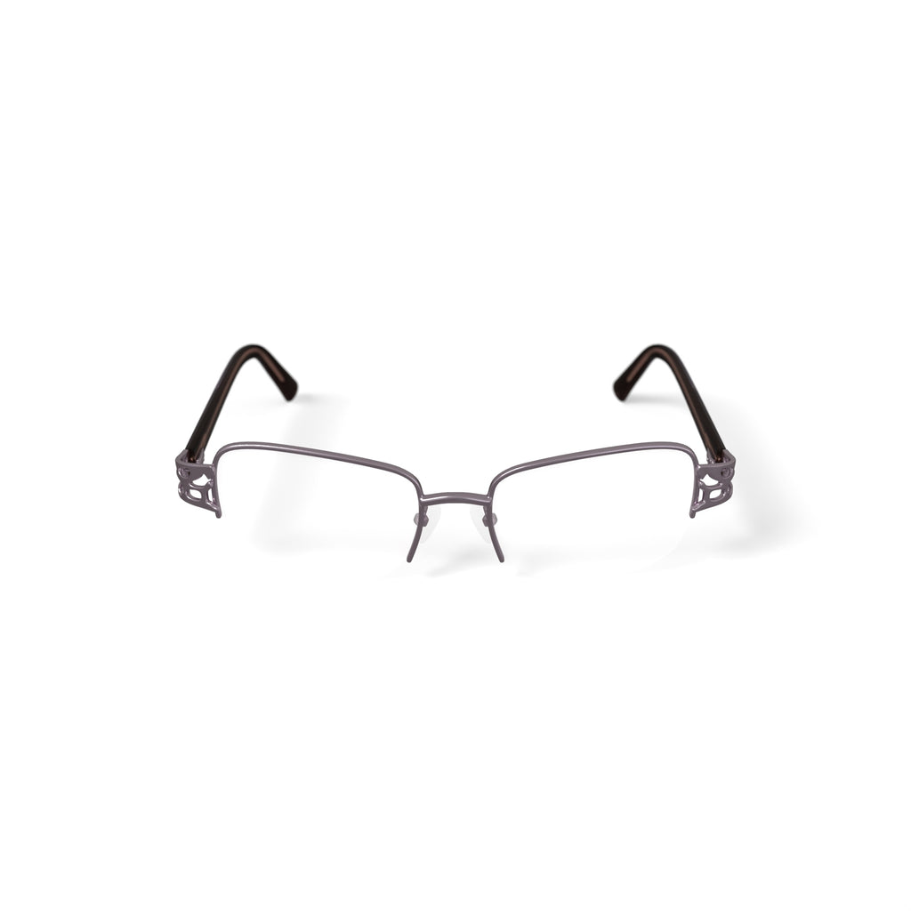 Madison Avenue Women's MAL103 Square Prescription Eyeglasses with Case, Blush