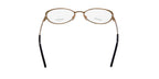 NEW VERA WANG LUXE EPIPHANY I WOMENS/LADIES CAT EYE FULL-RIM TITANIUM GOLD TITANIUM CAT EYE HANDMADE IN ITALY FRAME DEMO LENSES 49-17-130 SPRING HINGES EYEGLASSES/EYE GLASSES
