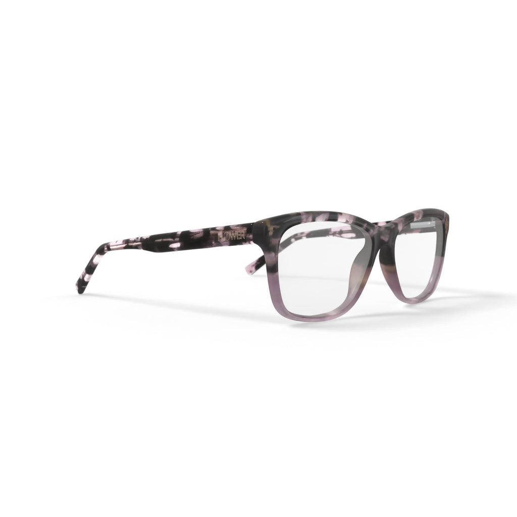 Flower Women's FLR6010 Prescription Eyeglasses with Case, Pink