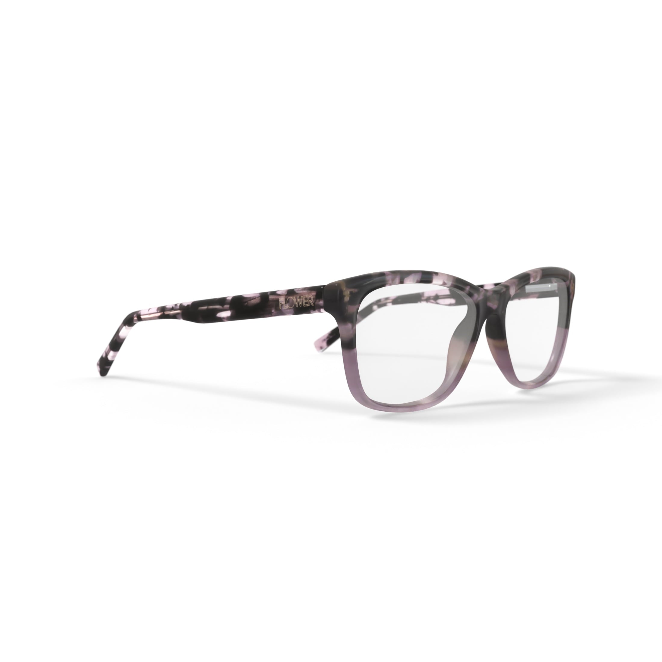 Flower Women's FLR6010 Prescription Eyeglasses with Case, Pink