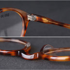 Brown Tortoiseshell Photochromic Gray Vintage Bifocal Reading Glasses 1.50 Classic Round Sunglasses Presbyopic Eyeglasses Acetate Readers +1.50 for Men and Women UV