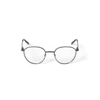 Men's MV009 Adrian Round Prescription Eyeglasses with Case, Gray