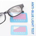 Adjustable Glasses Dial Vision Adjustable Focus Reading Glasses Blue Light Blocking Zoom Eyeglasses for Men and Women