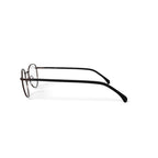 Men's FM17267B Round Prescription Eyeglasses with Case, Gunmetal