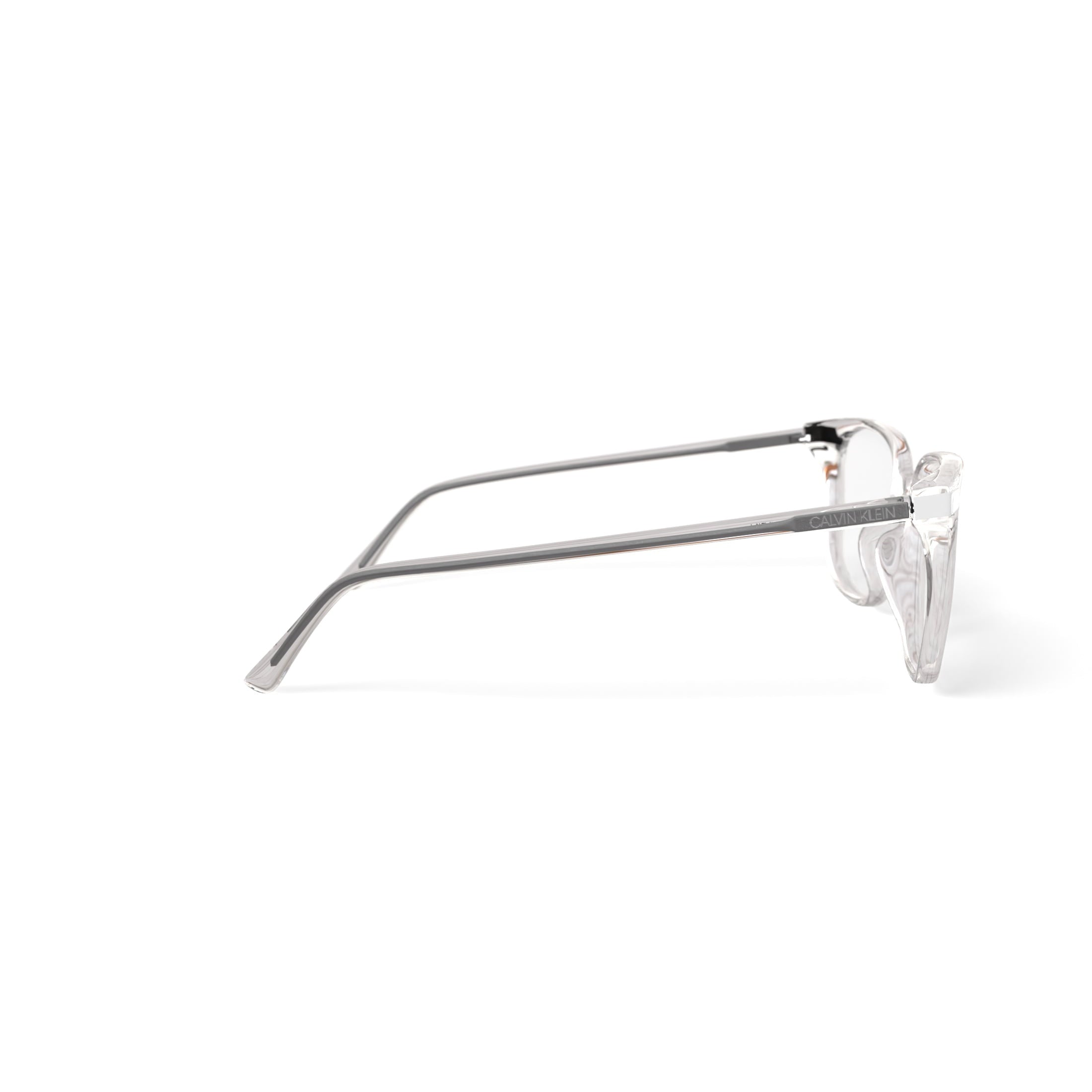 Men's CK19530G Prescription Eyeglasses with Case, Crystal
