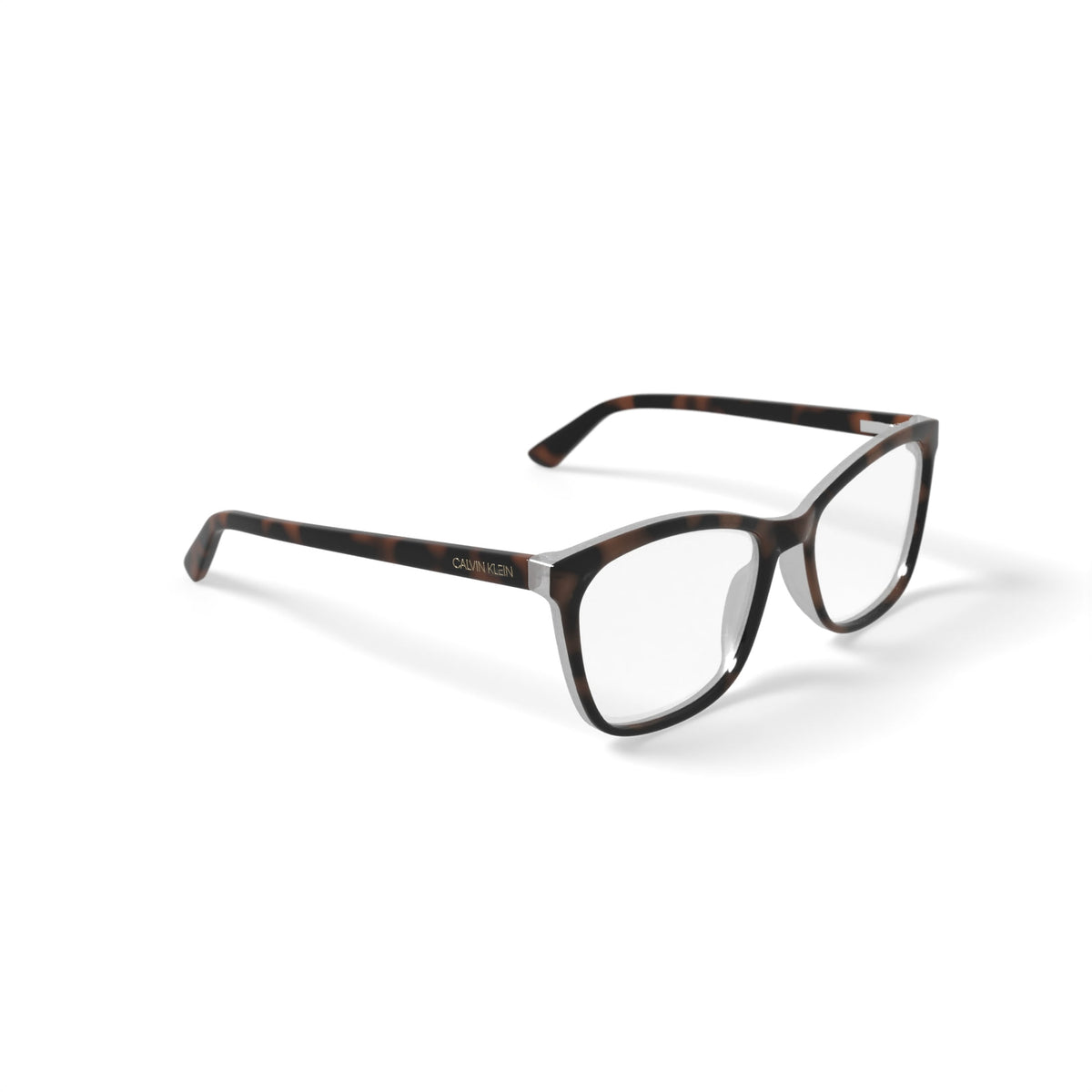 Women's CK19529G Prescription Eyeglasses with Case, Blue Tortoise
