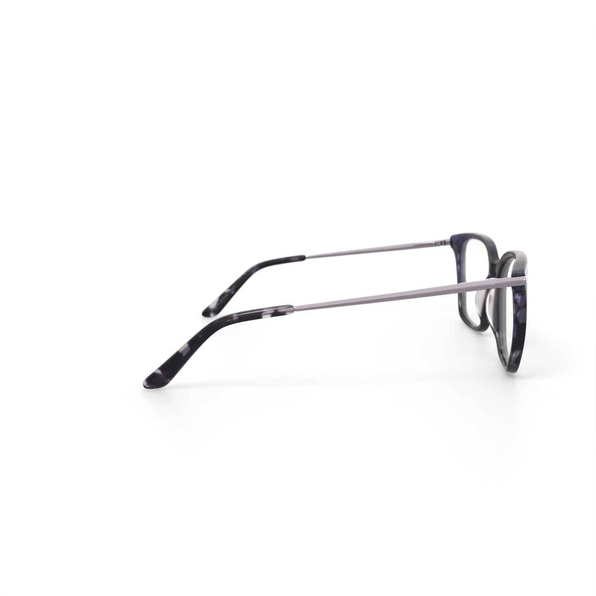 Women's MV022 Ash Square Prescription Eyeglasses with Case, Black Tortoise