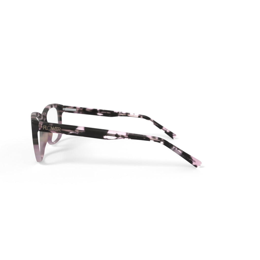 Flower Women's FLR6010 Prescription Eyeglasses with Case, Pink