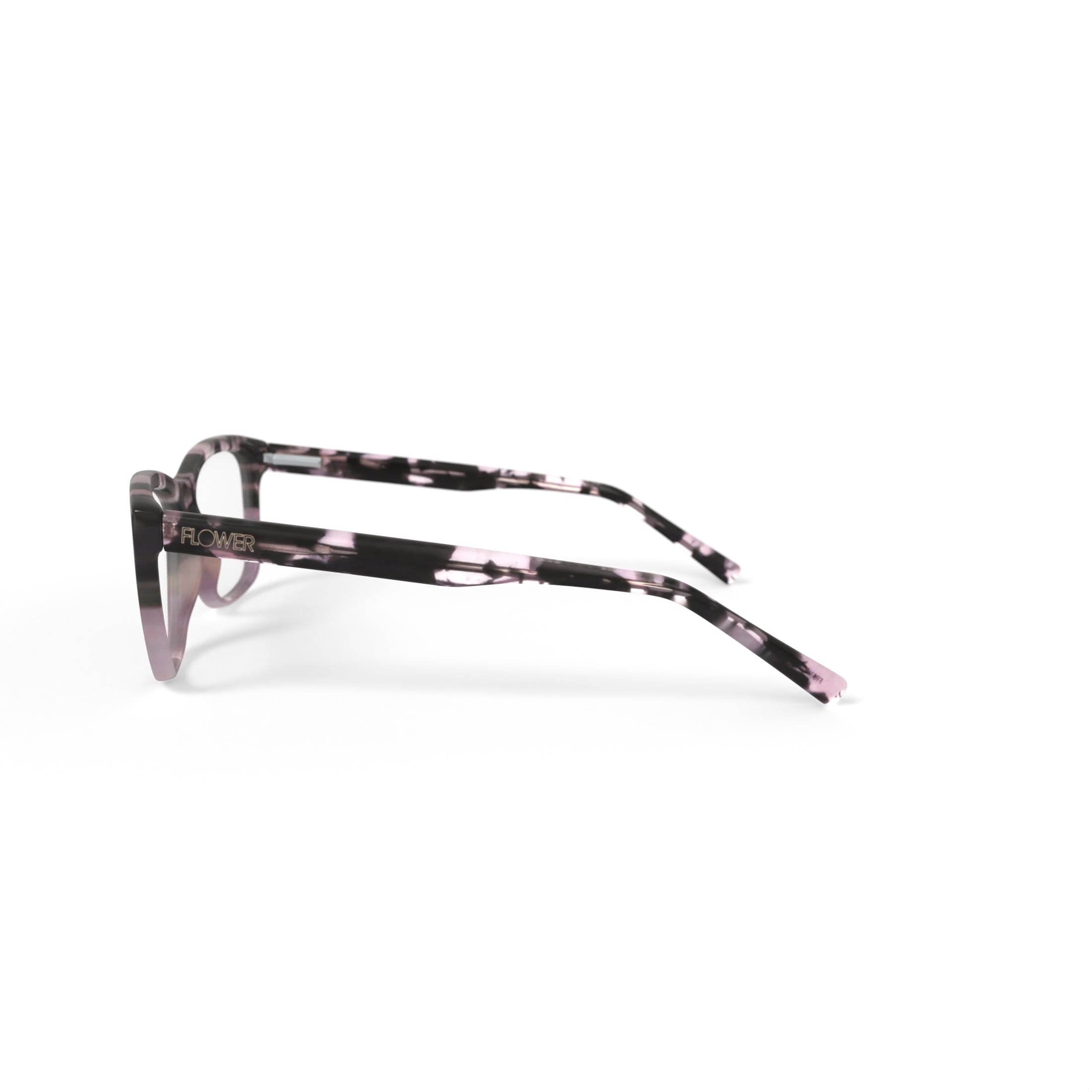 Flower Women's FLR6010 Prescription Eyeglasses with Case, Pink