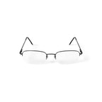 Men's ST228 Rectangular Prescription Eyeglasses with Case, Gray