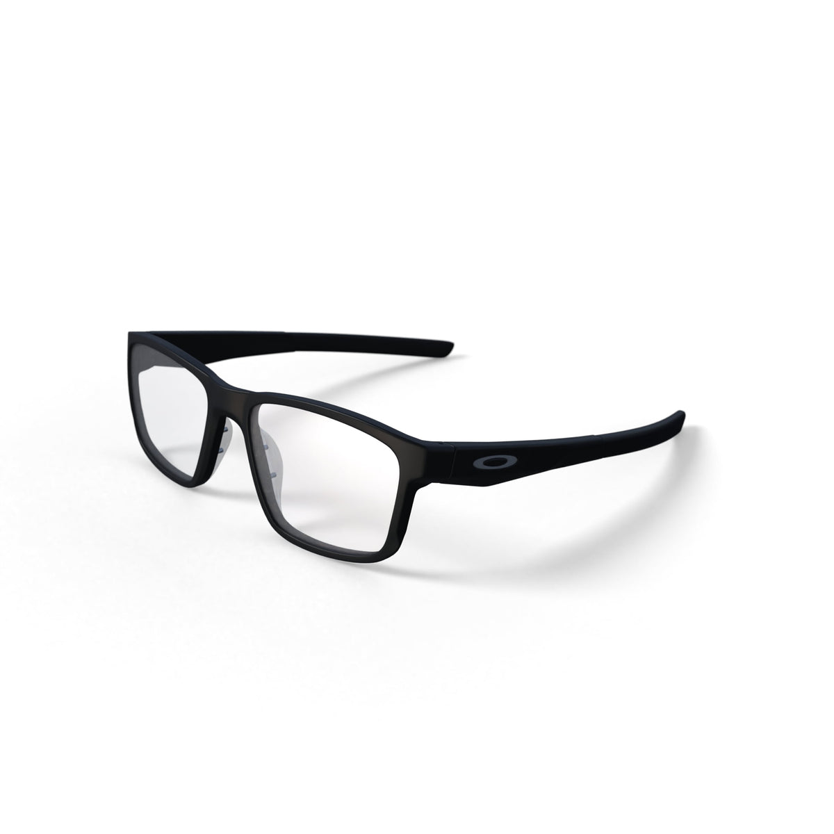 Oakley Unisex Size 54 Rectangular Hyperlink Optical Glasses, Satin Black/Demo Lens
