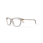 Women's WOP69 Cat Eye Prescription Eyeglasses with Case, Crystal