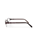 Women's BR60 Square Prescription Eyeglasses with Case, Beige