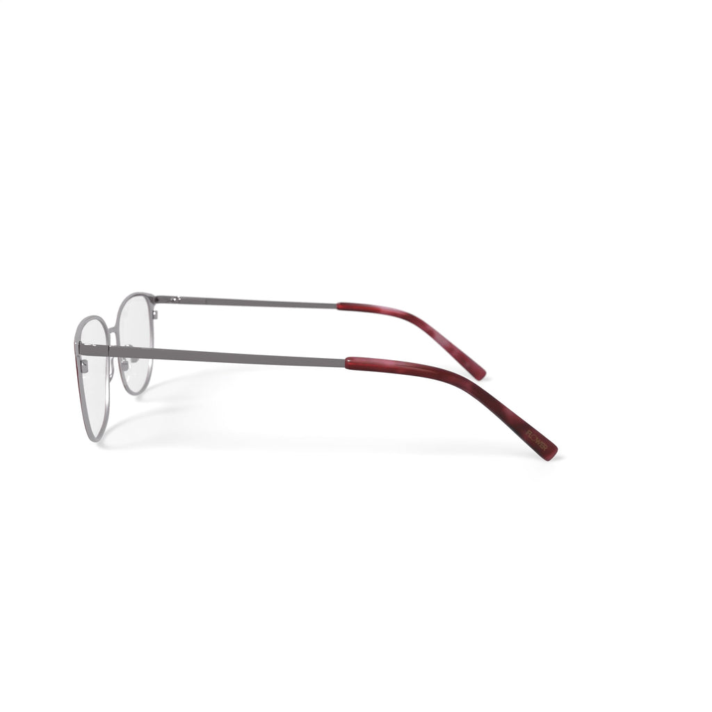 Flower Women's FLR6027 Prescription Eyeglasses with Case, Red