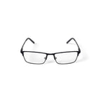 Men's W150 Browline Prescription Eyeglasses with Case, Black