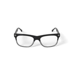Hurley Men's HMO119 Prescription Eyeglasses with Case, Black/Crystal