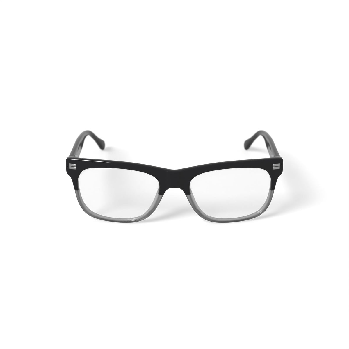 Hurley Men's HMO119 Prescription Eyeglasses with Case, Black/Crystal
