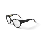 Women's Petra Cat Eye Prescription Eyeglasses with Case, Black
