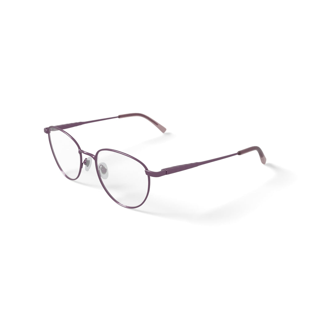 Women's FM19031 Oval Prescription Eyeglasses with Case, Pink