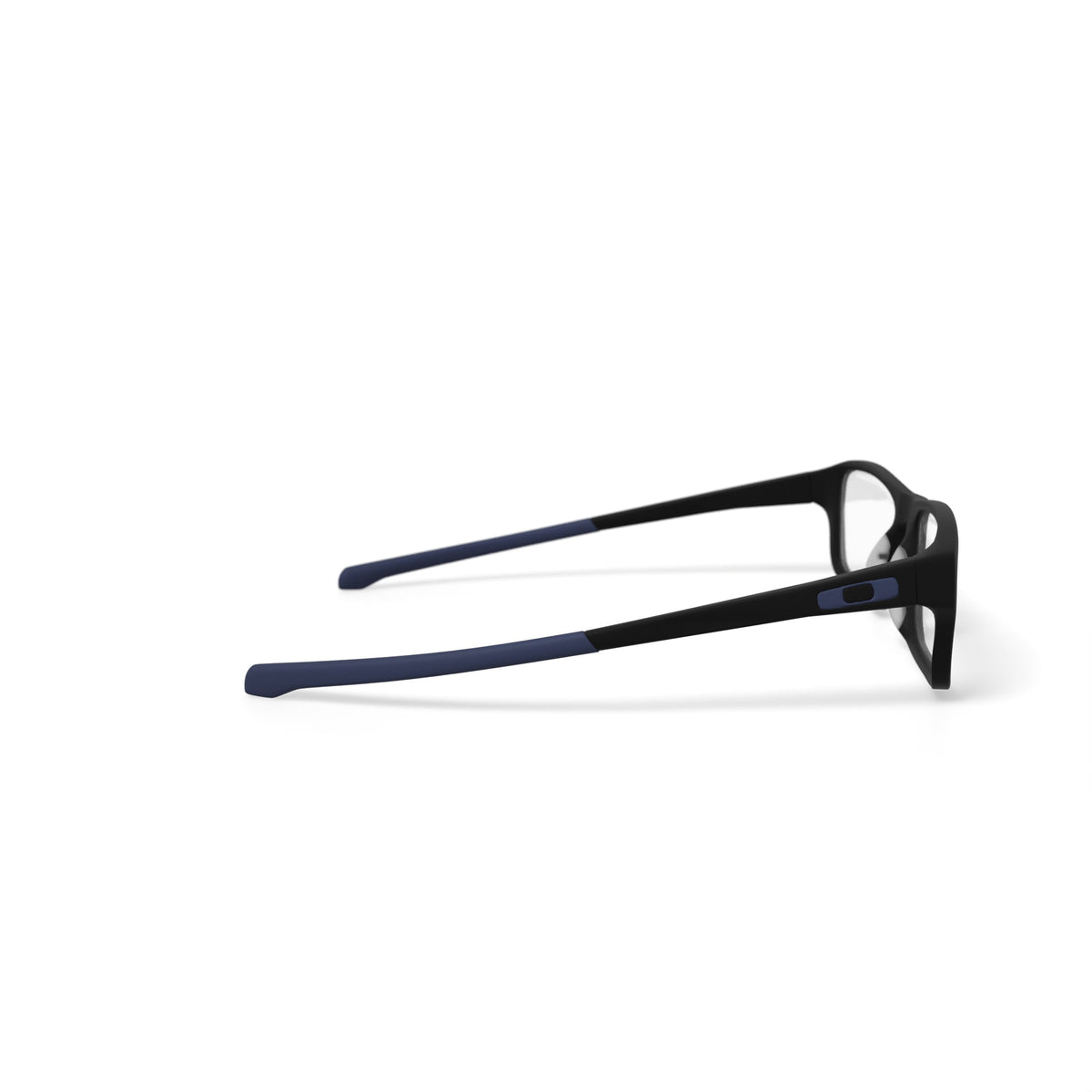 Oakley Unisex Rectangular Chamfer Eyeglasses Satin Black 53mm