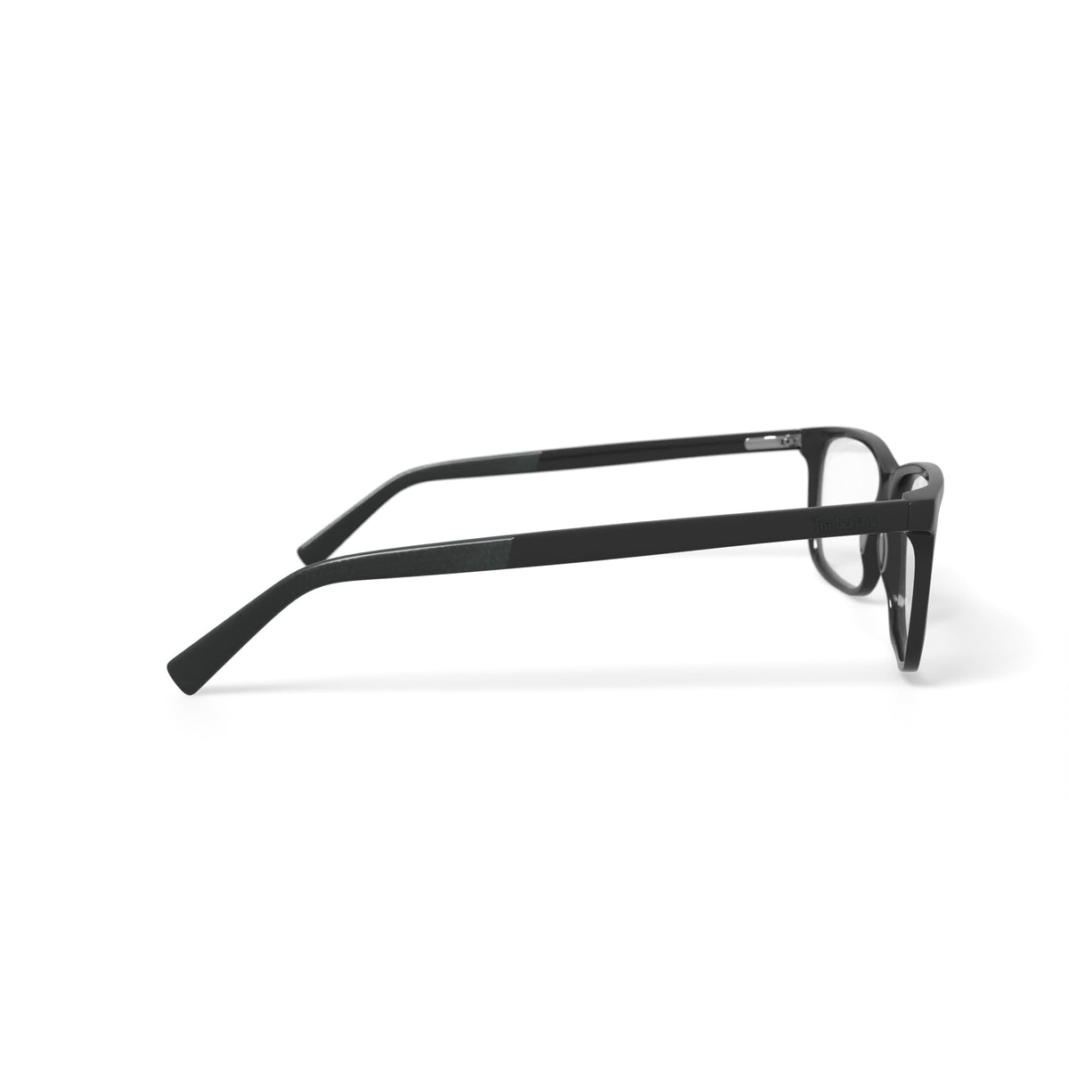 Timberland Men's TB1808-1 Square Prescription Eyeglasses with Case, Black