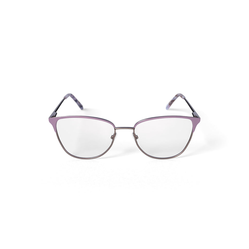 Flower Women's Buttercup Prescription Eyeglasses with Case, Blush
