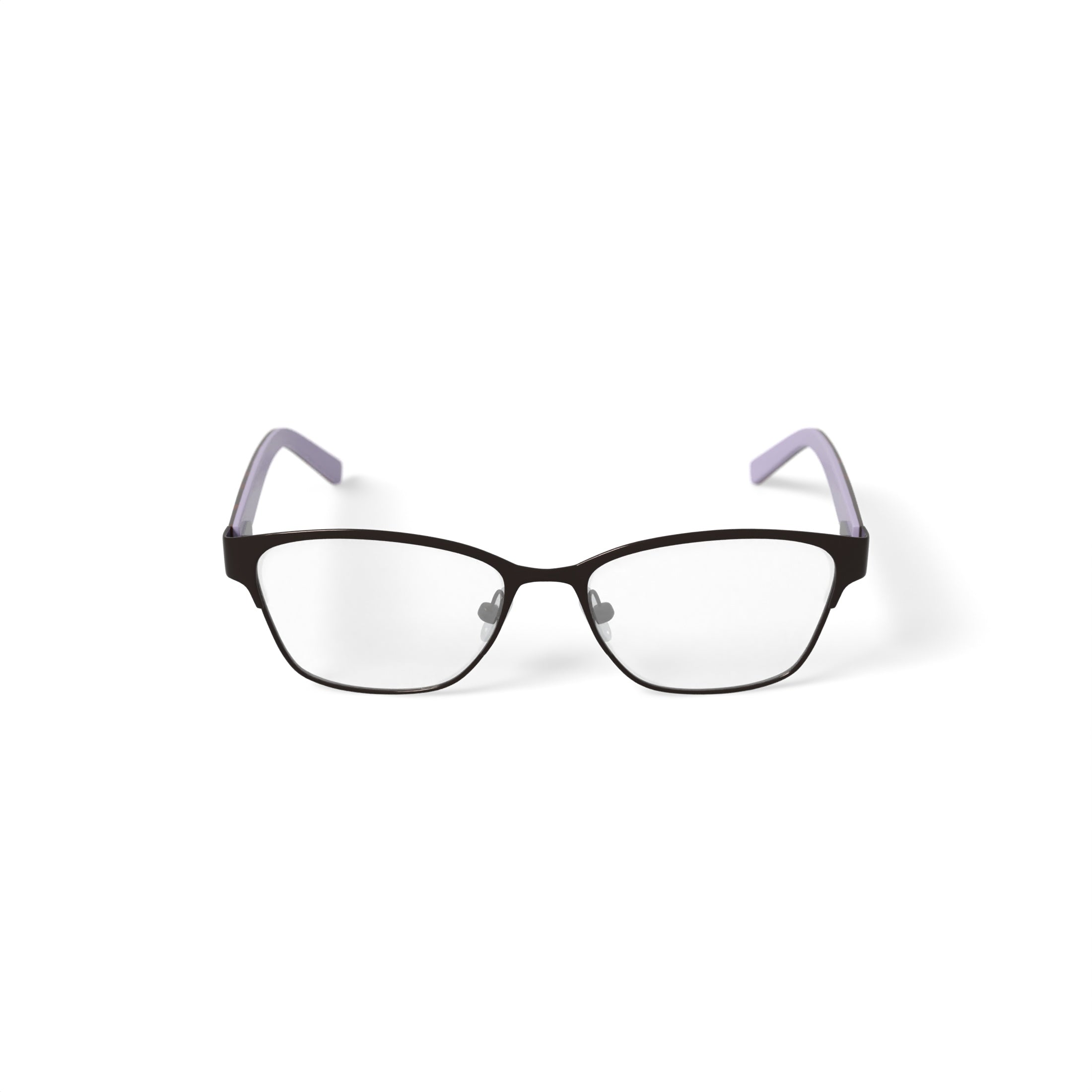Flower Women's FLR6013 Prescription Eyeglasses with Case, Brown