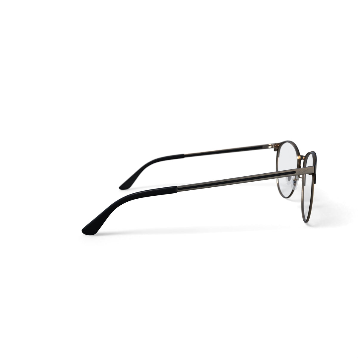  Unisex Size 53 Phantos Prescription Eyeglasses with Case, Black on Arista