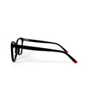 Women's MV021 Karen Cat Eye Prescription Eyeglasses with Case, Black
